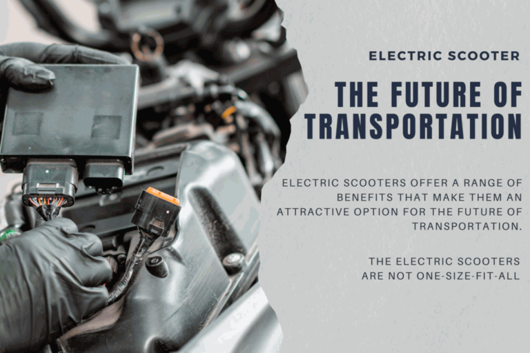Electric Scooter The future of Transportation