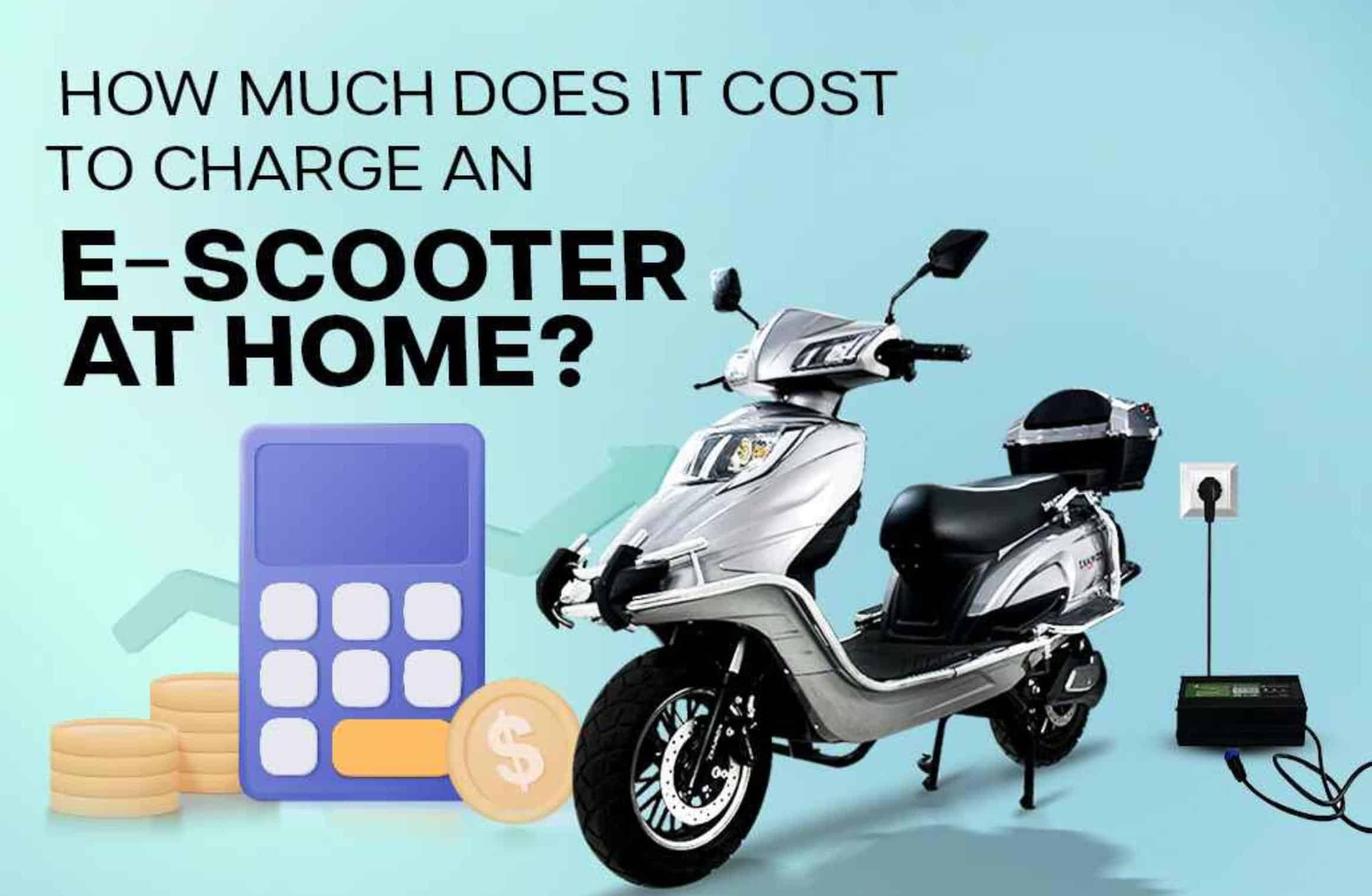 How Much Does Electric Scooter Charging at Home Cost