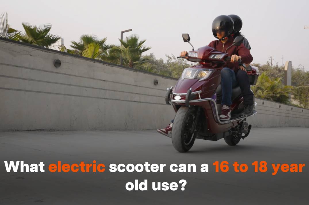 What Electric Scooter can a 16 to 18 year old use?