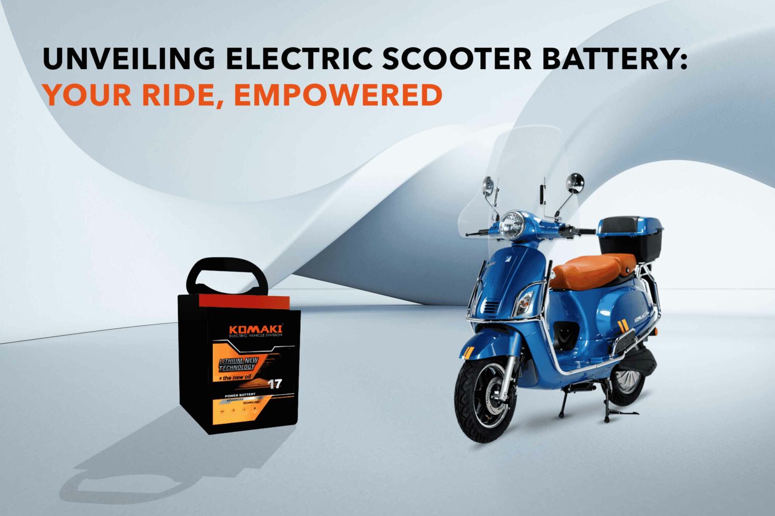 Unveiling electric scooter battery: Your Ride, Empowered