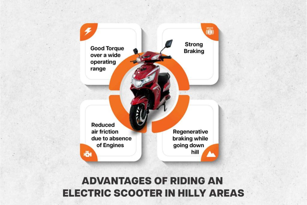 Advantages of Riding an Electric Scooters in Hilly Areas