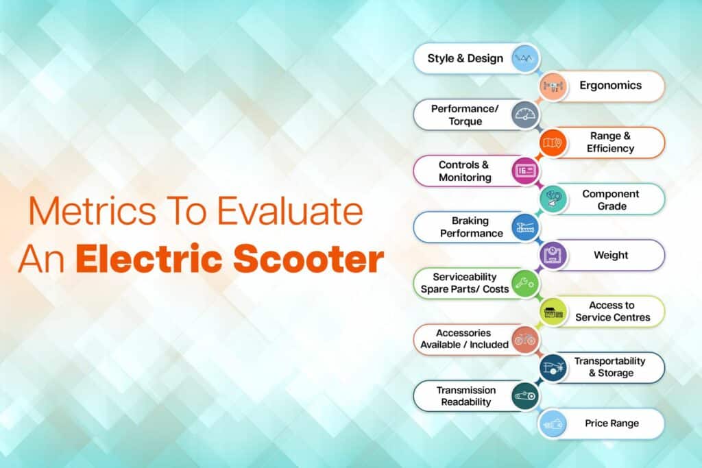 Metrics To Evaluate An Electric Scooter