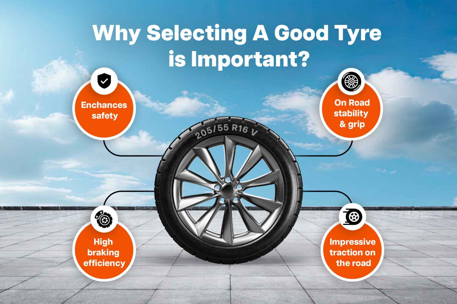 Why selecting a good tyre is important ?
