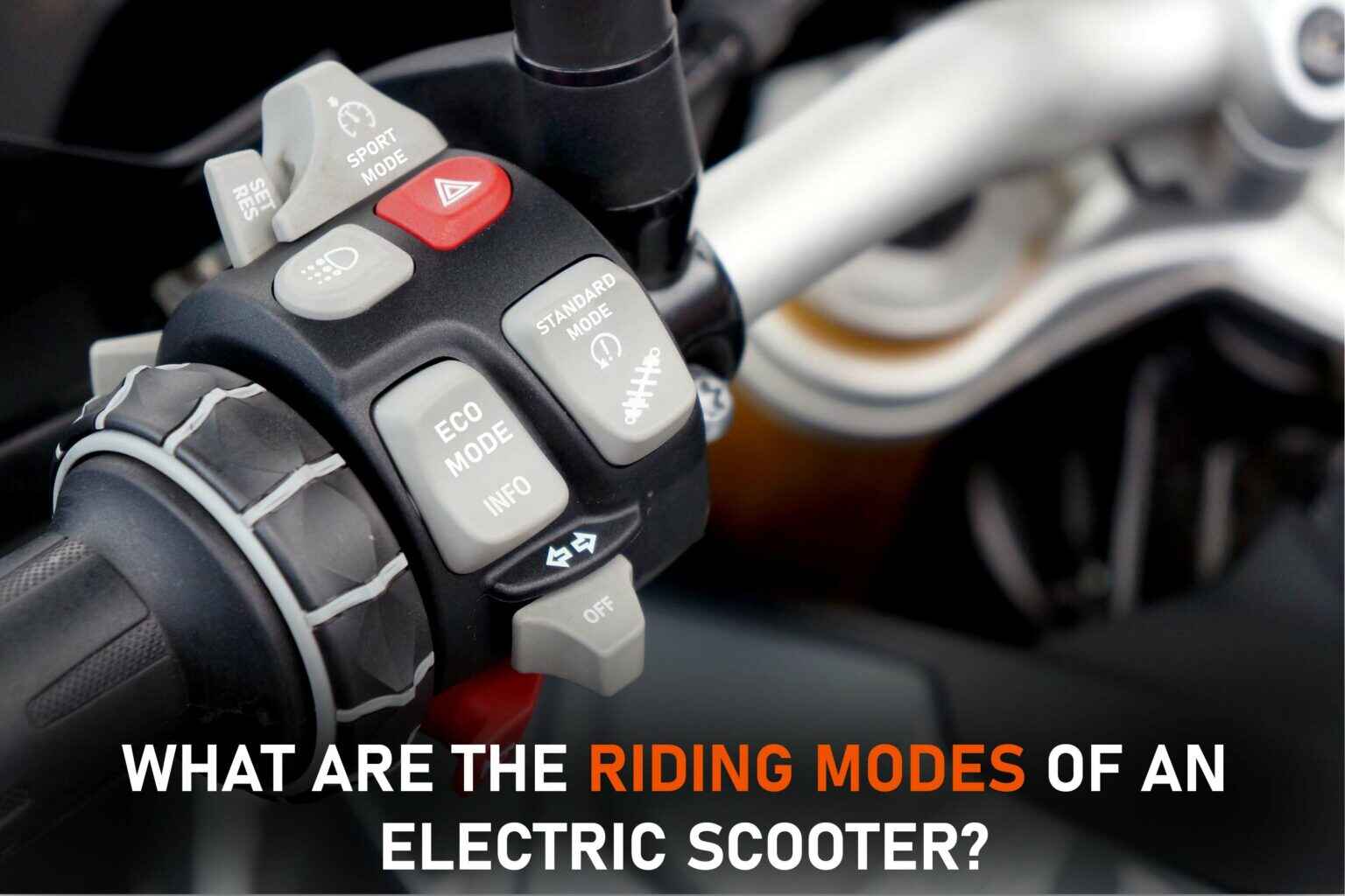 What are the riding modes of an Electric scooter