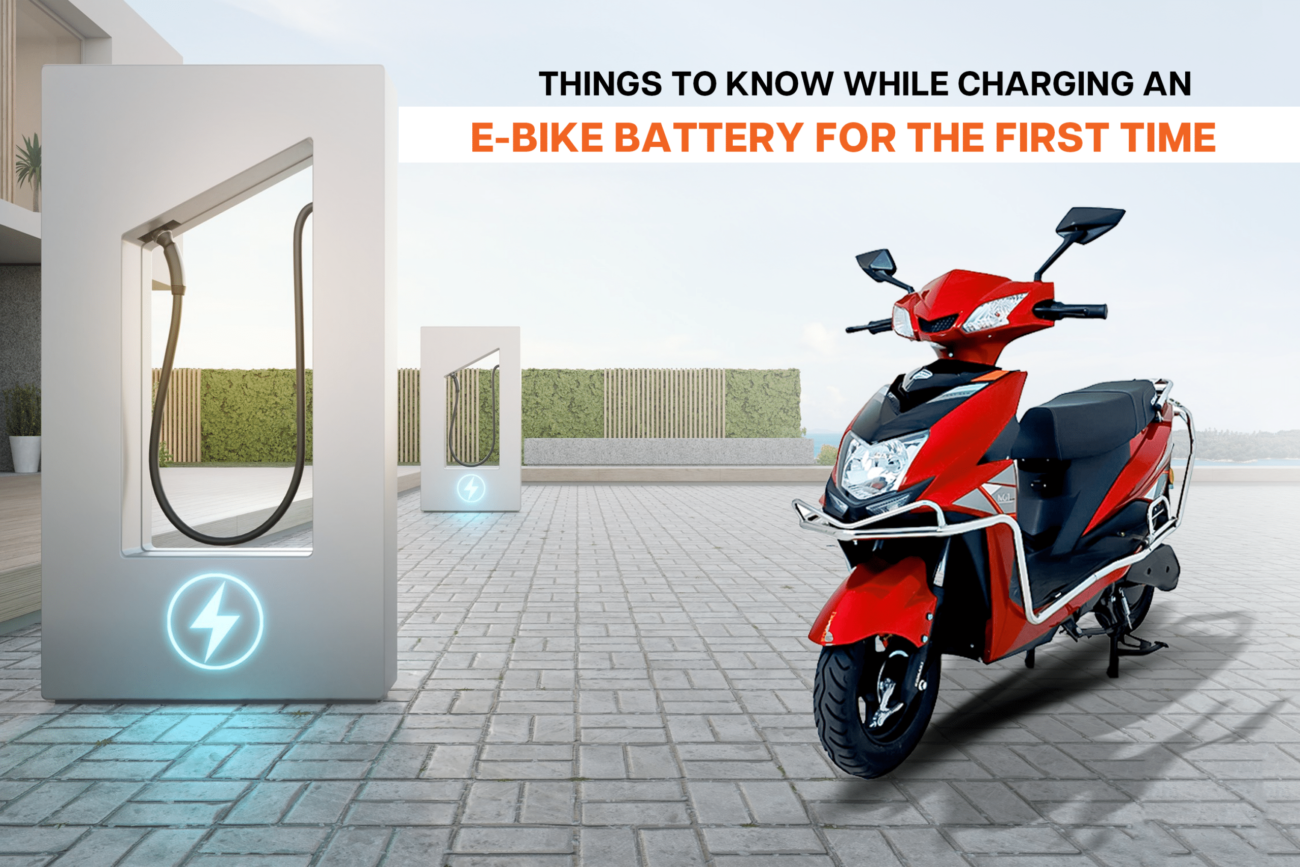 Charging an Electric Bike Battery for the First Time