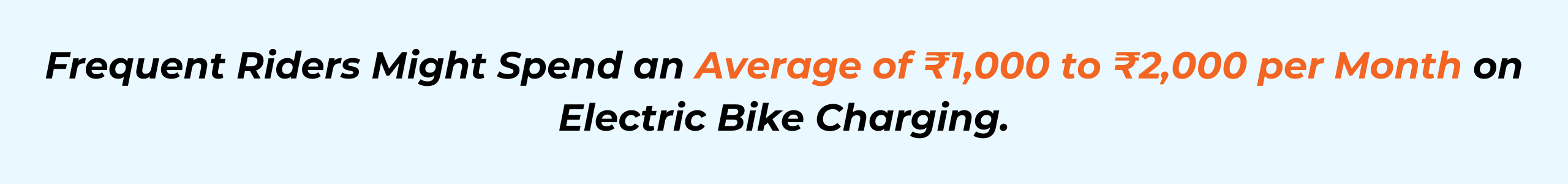 Electric Bike Charging Cost