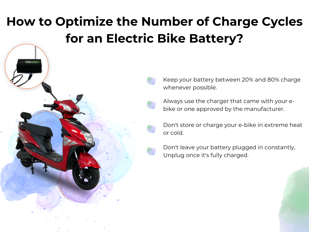How to Optimize the Number of Charge Cycles for an Electric Bike Battery?