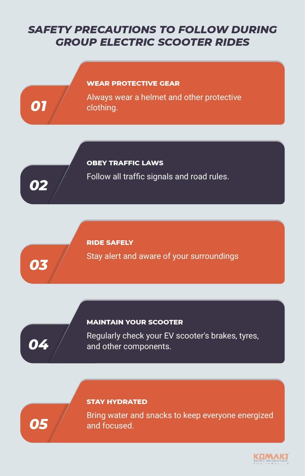 Safety Precautions to Follow During Group Electric Scooter Rides
