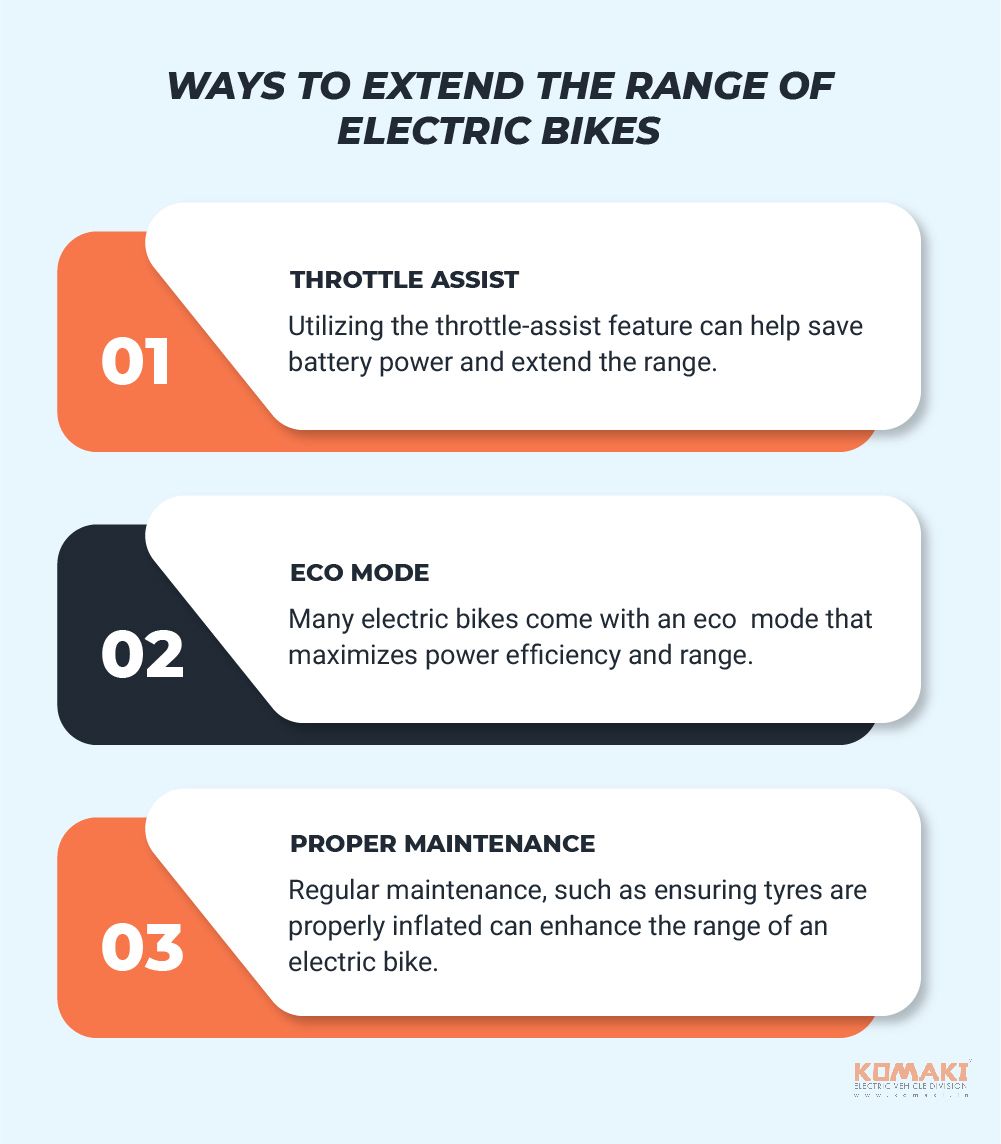 Ways to Extend the Range of Electric Bikes