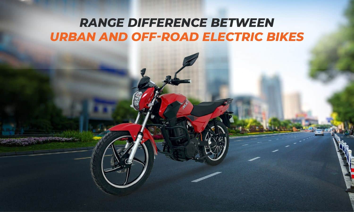 Range Difference Between Urban and Off-Road Electric Bikes