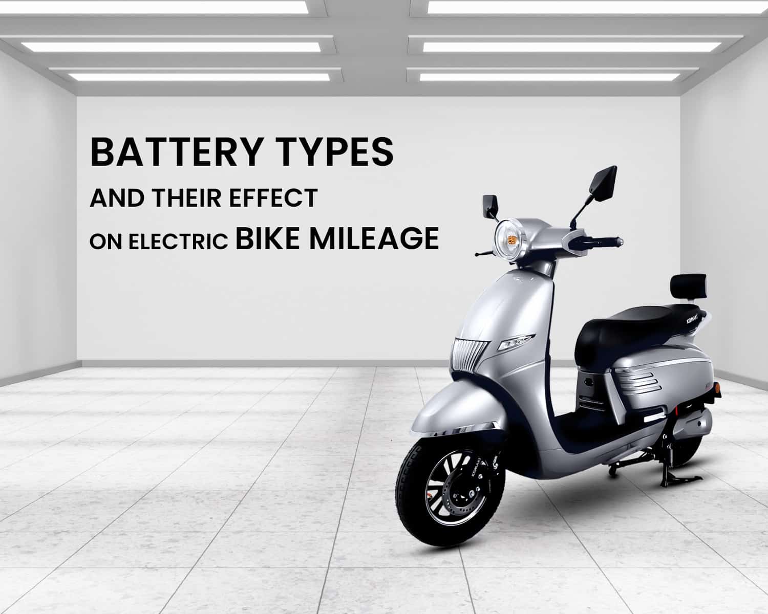 Battery Types and Their Effect on Electric Bike Mileage