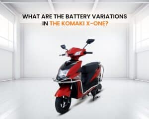 What Are the Battery Variations in the Komaki X- One?