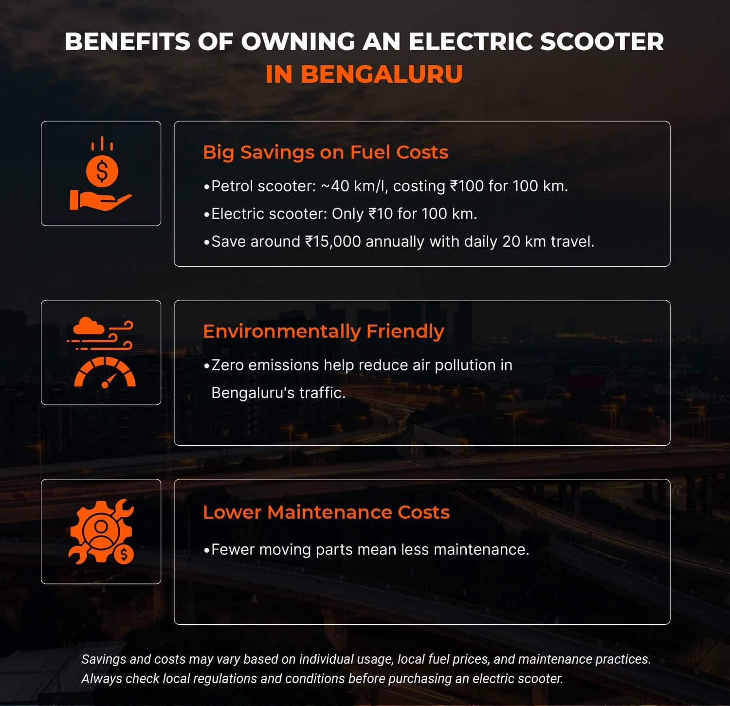 Benefits of Owning an Electric Scooter in Bengaluru