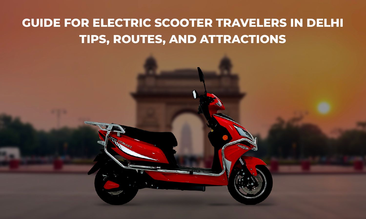 Electric Scooter Travelers in Delhi