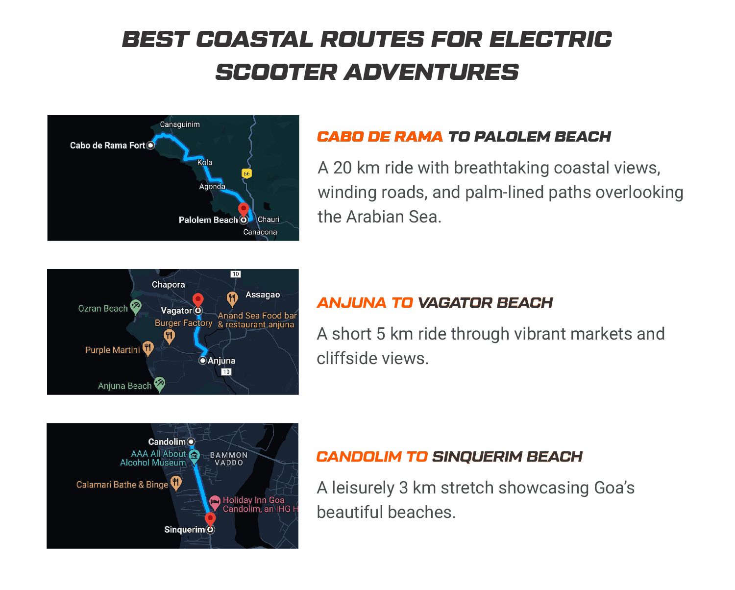 Best Coastal Routes for Electric Scooter Adventures