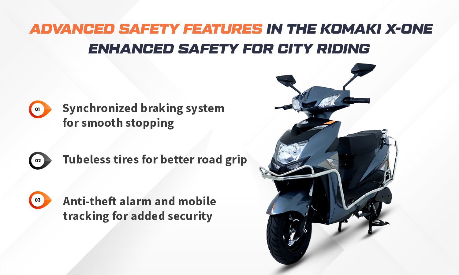 Advanced Safety Features in the Komaki X-One