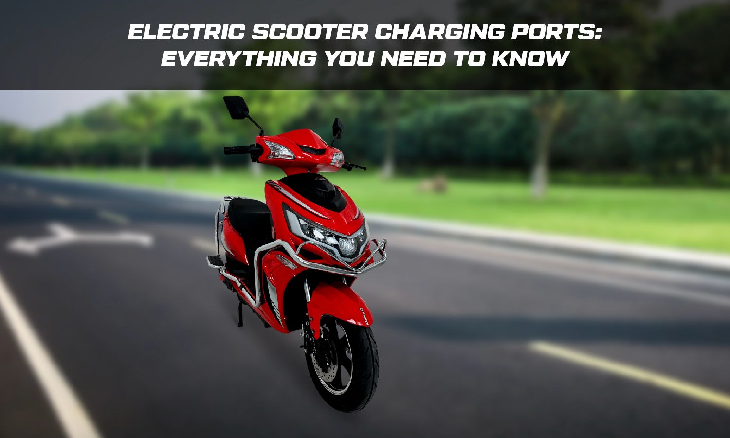 Electric Scooter Charging Ports