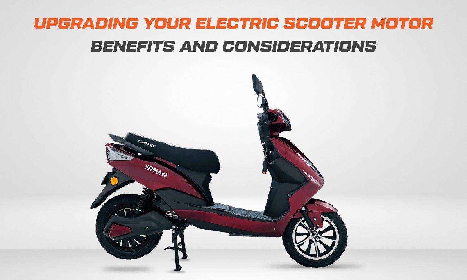 Upgrading Your Electric Scooter Motor