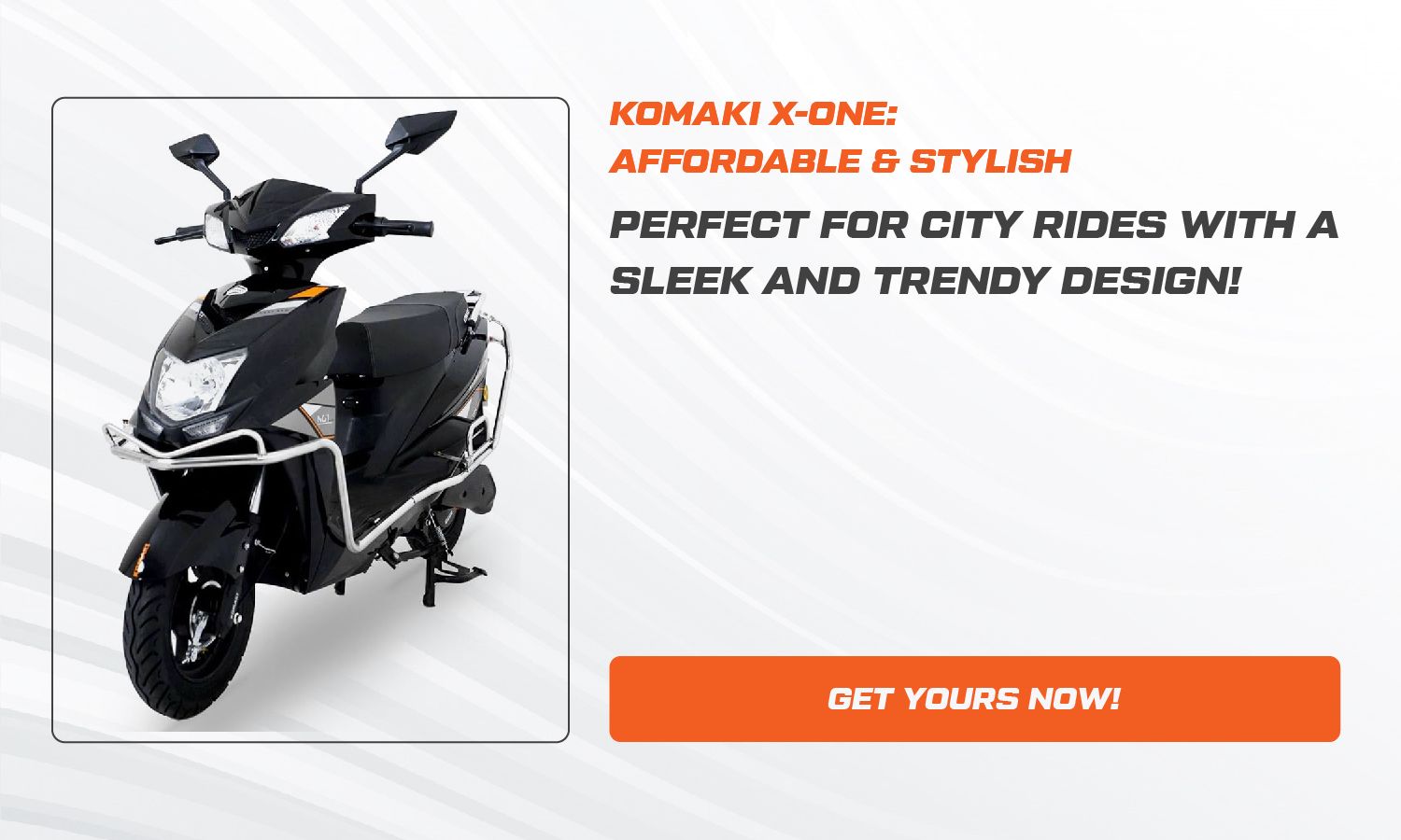 Komaki X-One: A Game-Changer in Electric Scooters