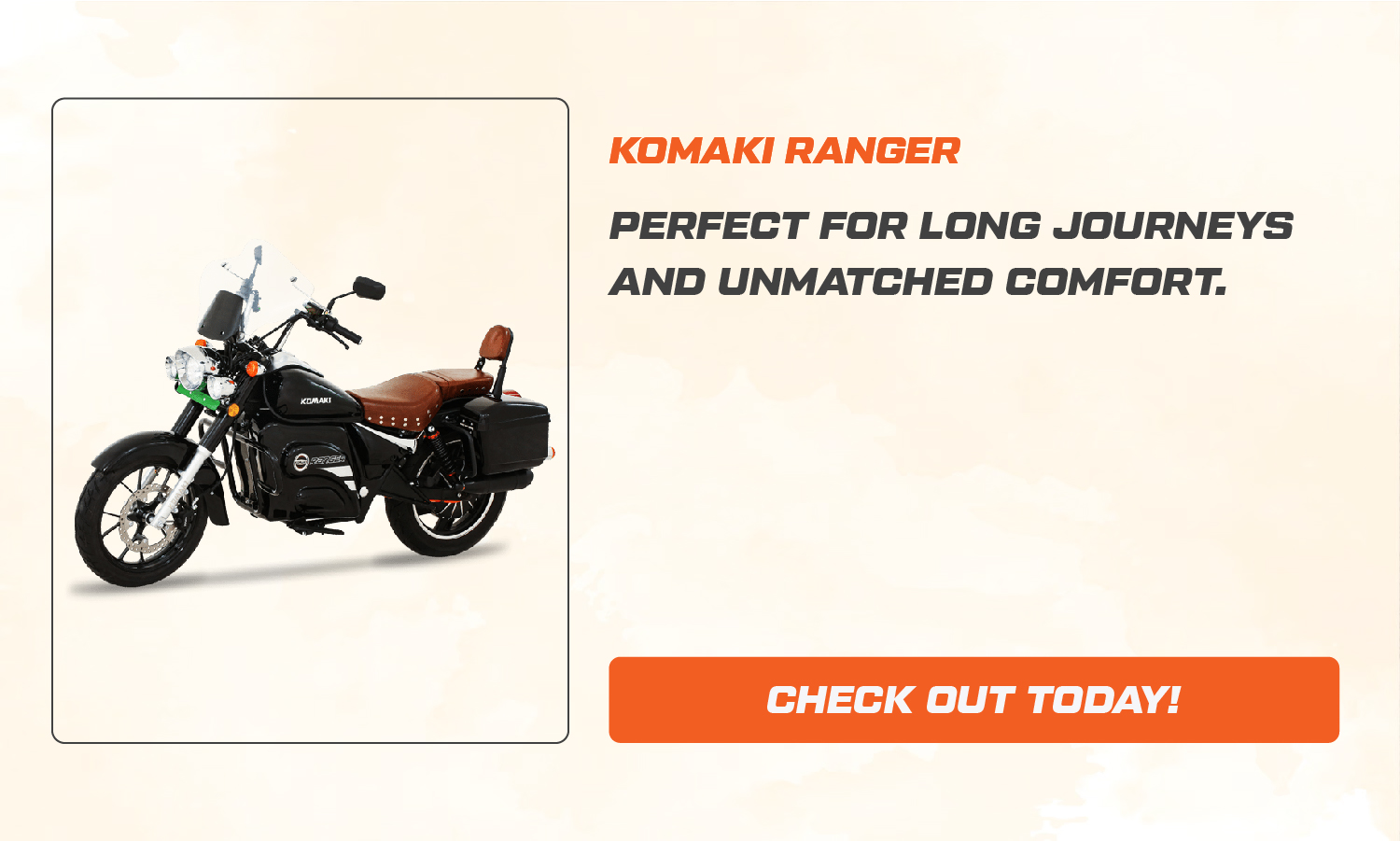 Komaki Ranger- Best Electric Bike