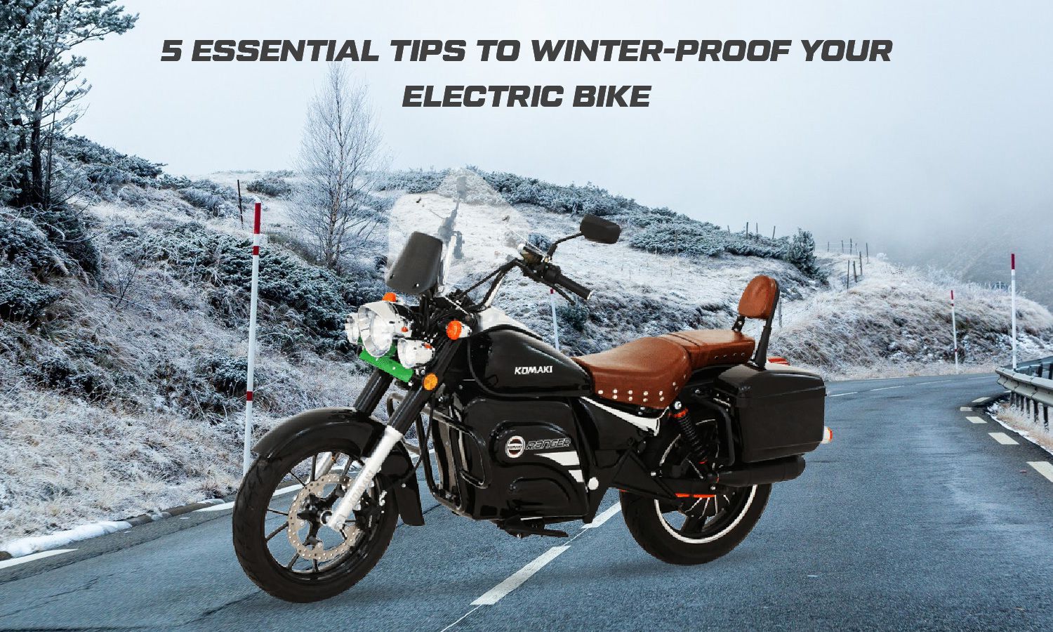 Tips to Winter-Proof Your Electric Bike