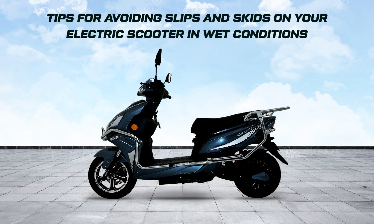 Avoiding Slips and Skids on Your Electric Scooter