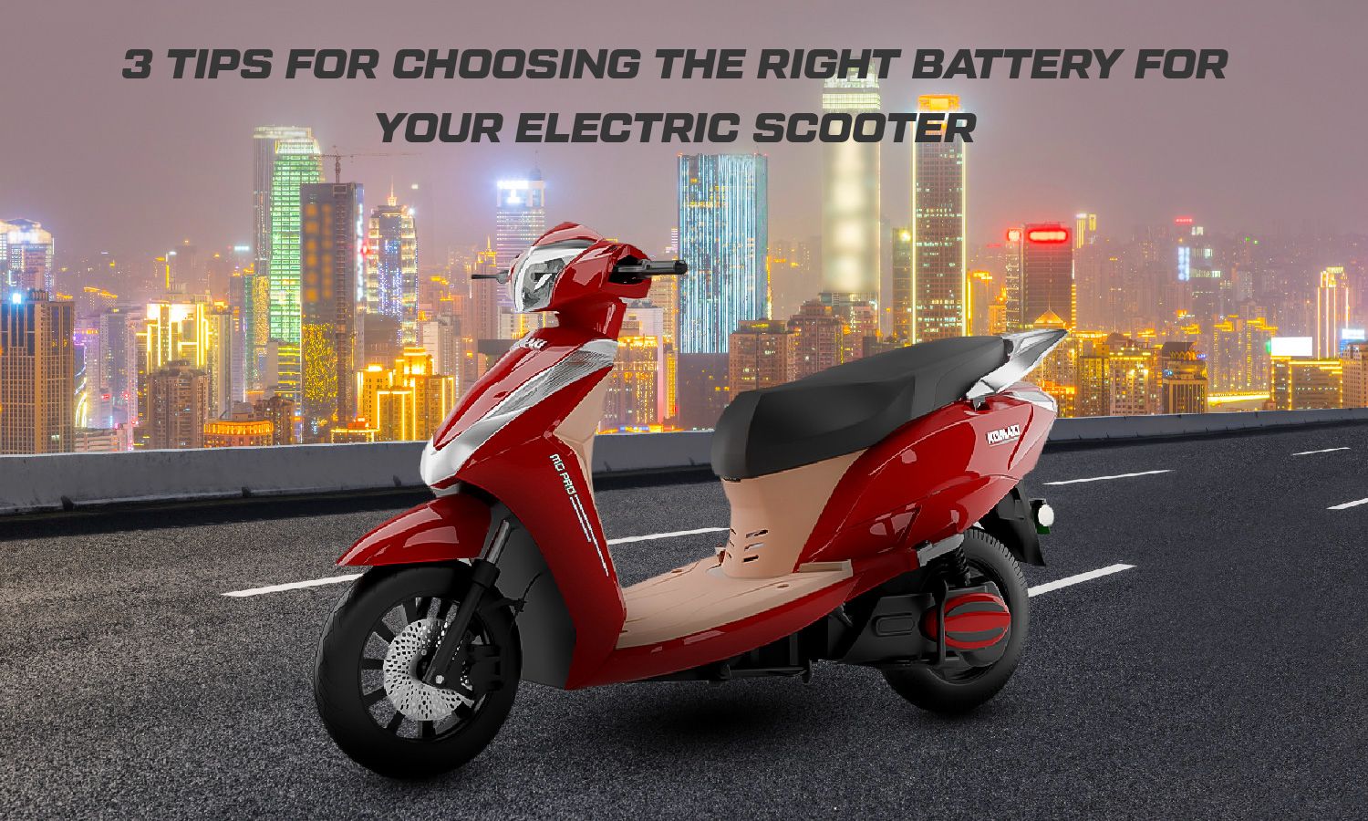 Choosing the Right Battery for Your Electric Scooter