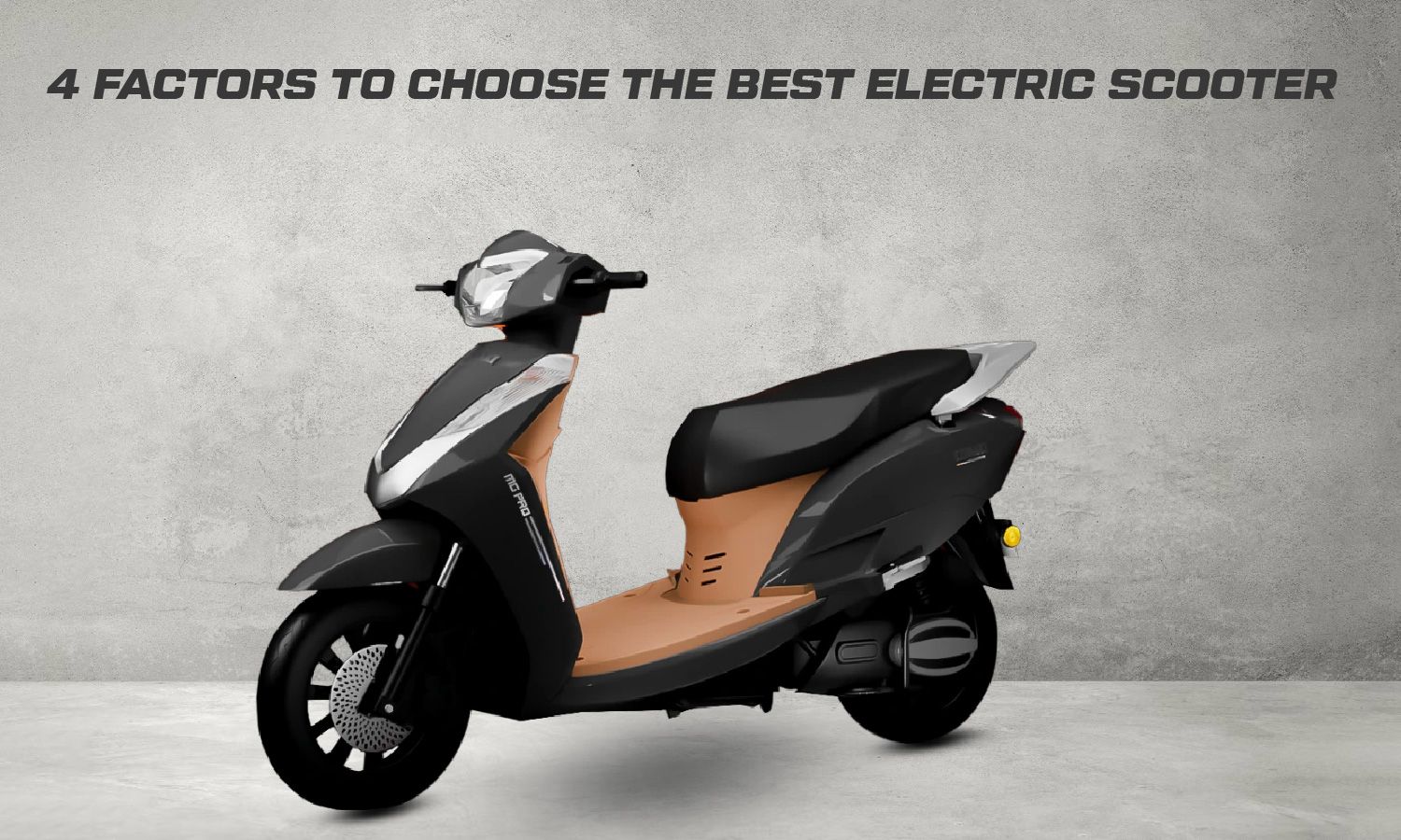 Choose the Best Electric Scooter