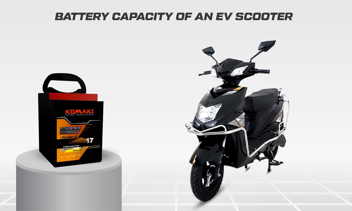 Battery Capacity of an EV Scooter