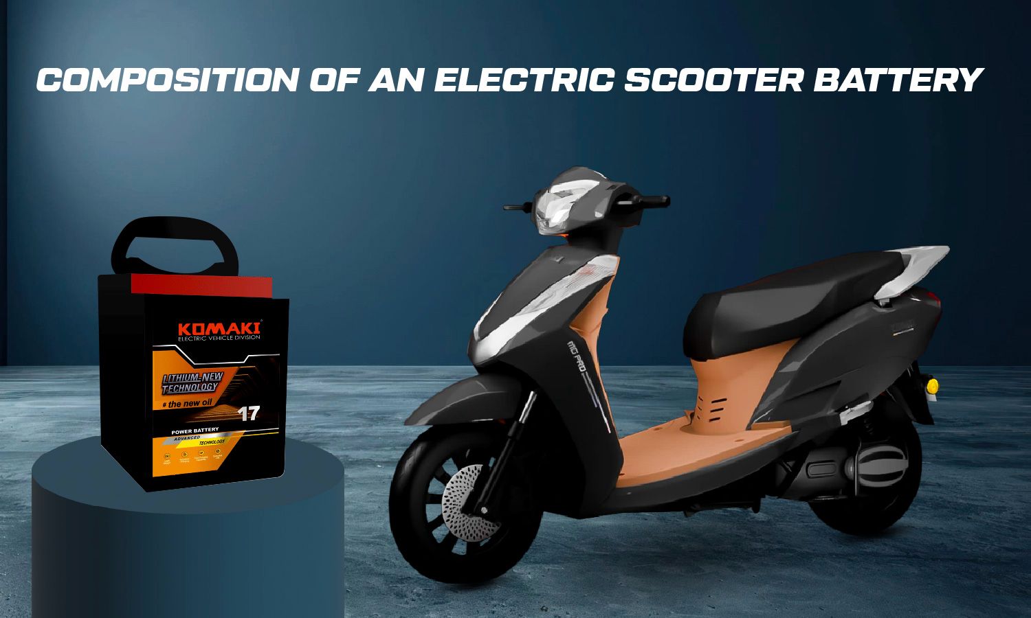 Composition of an Electric Scooter Battery