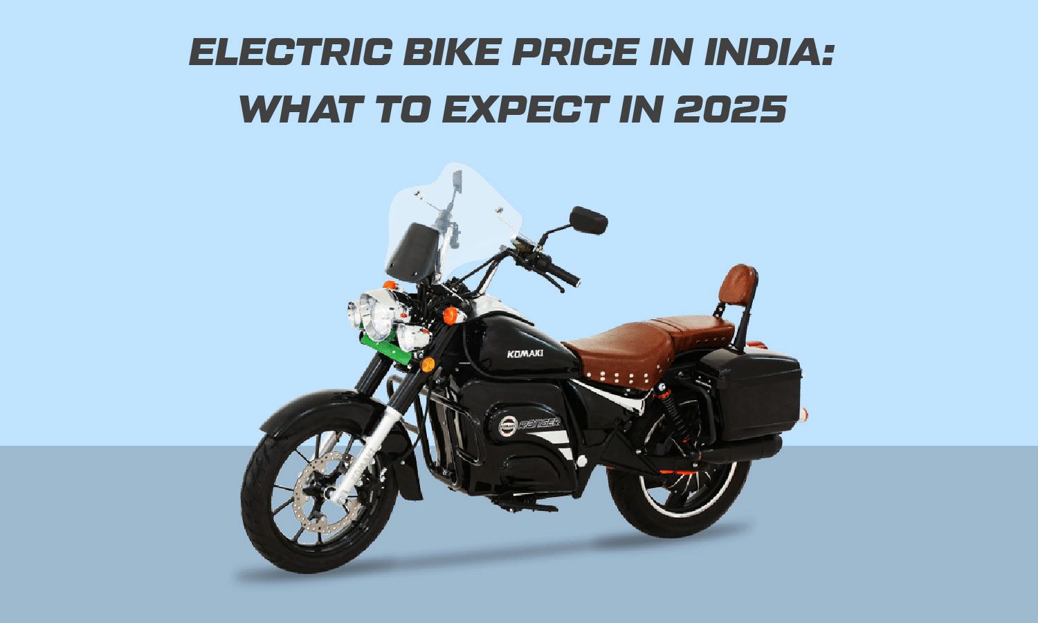 Electric Bike Price in India