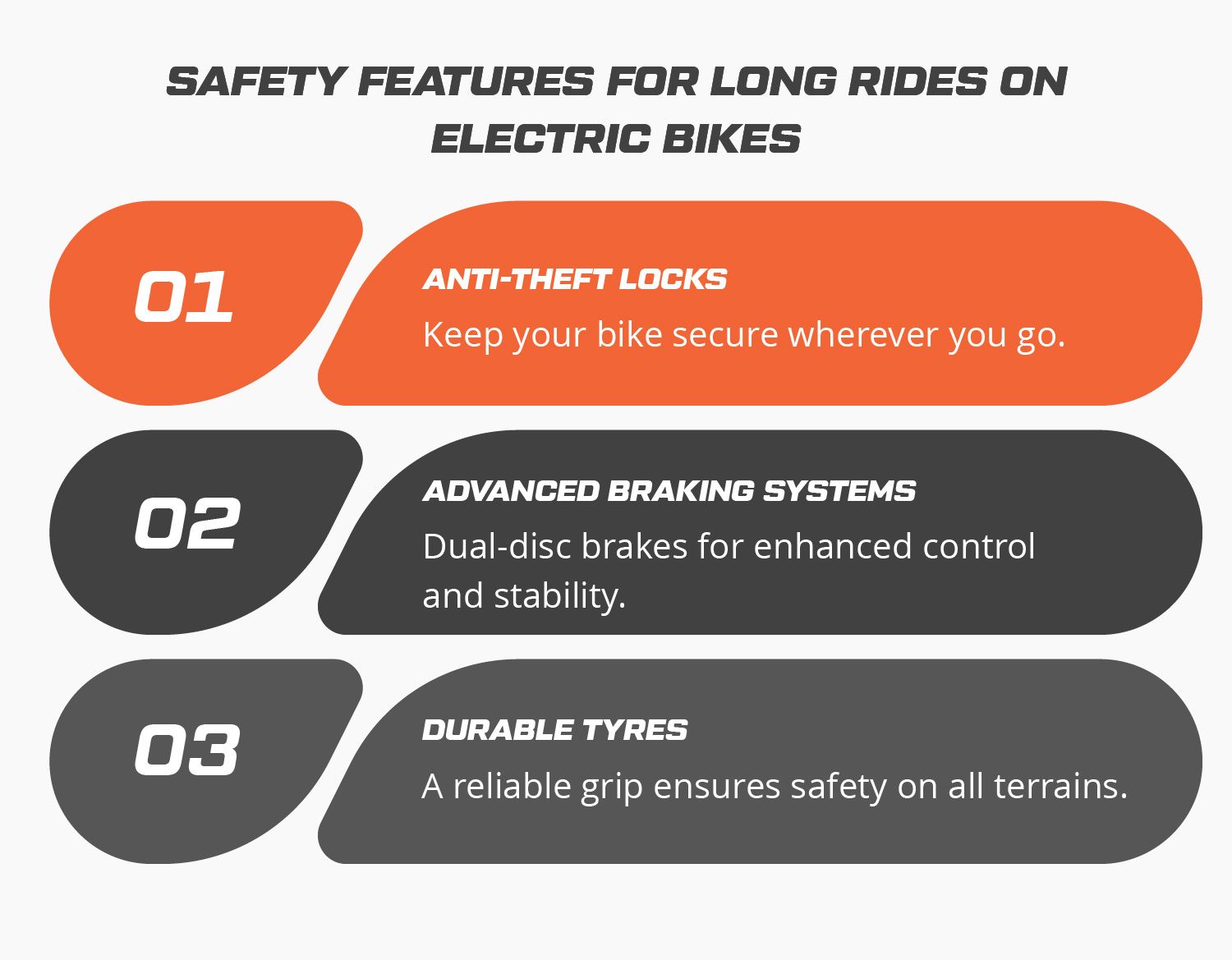 Safety Features for Long Rides on Electric Bikes