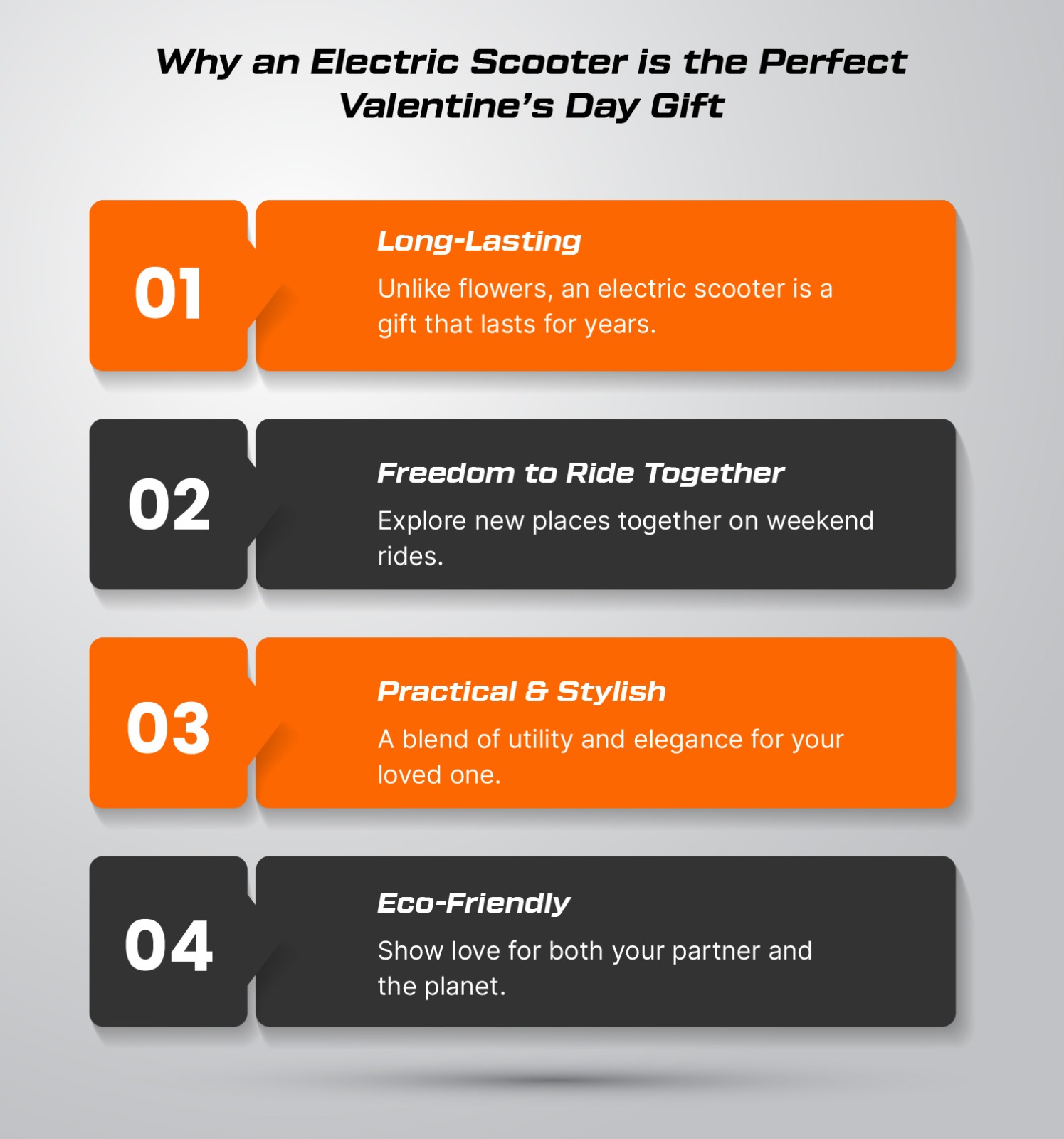 Why an Electric Scooter is the Perfect Valentine’s Day Gift