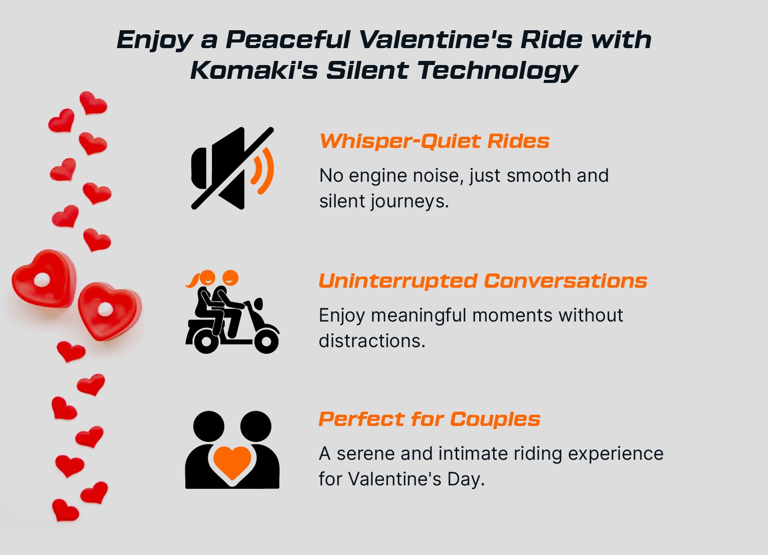 Valentines Ride with Komaki Electric