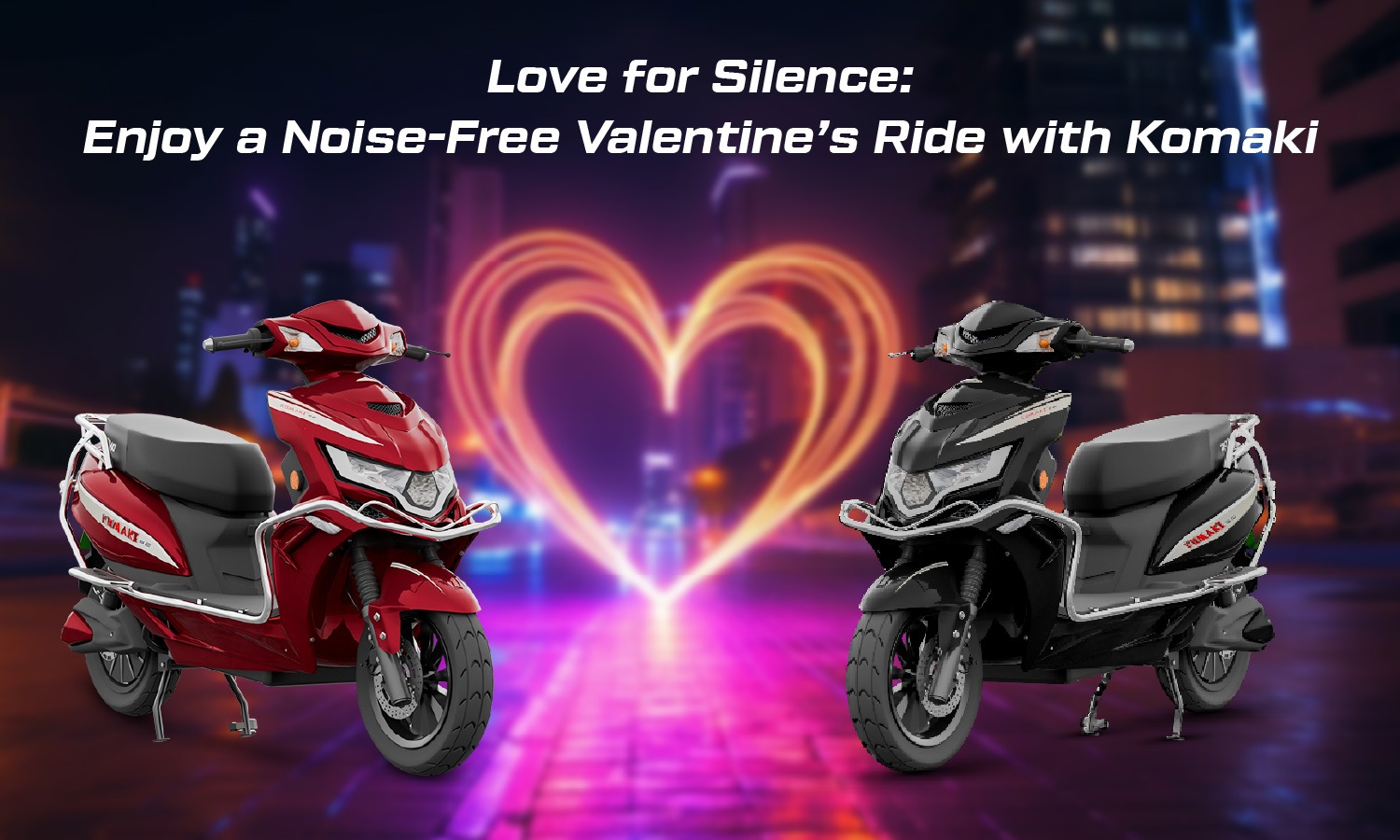 Valentine's Ride with Komaki electric
