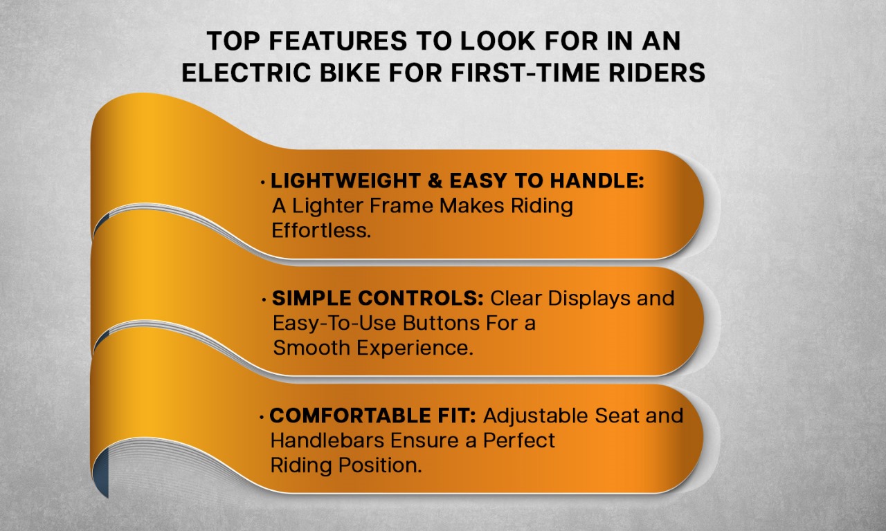 Top Features to Look for in an Electric Bike for First-Time Riders