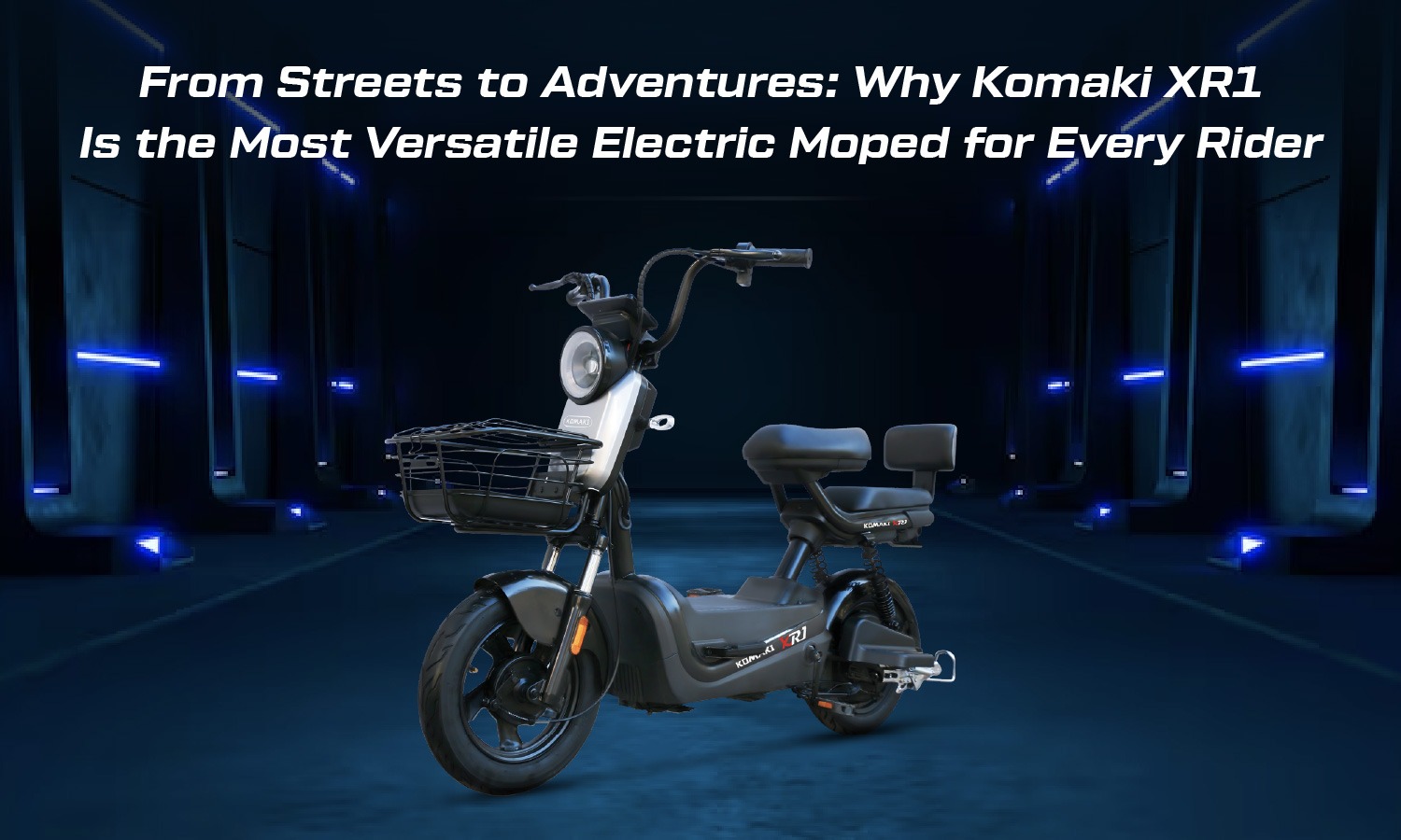Versatile Electric Moped