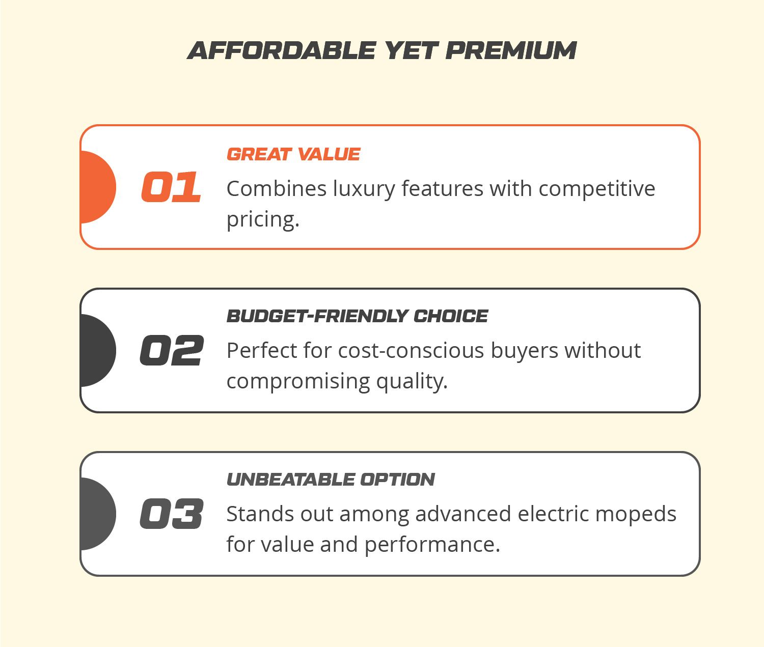 Affordable Yet Premium