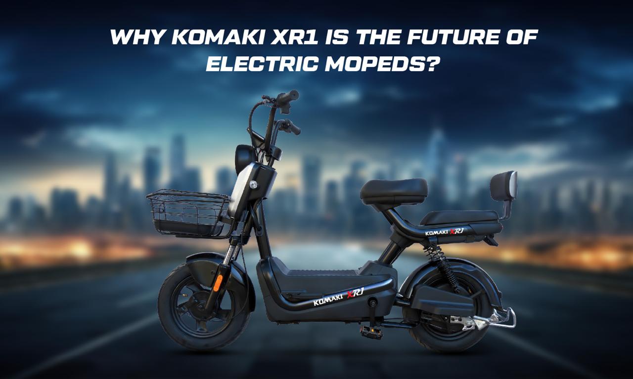 Komaki XR1 is the Future of Electric Mopeds