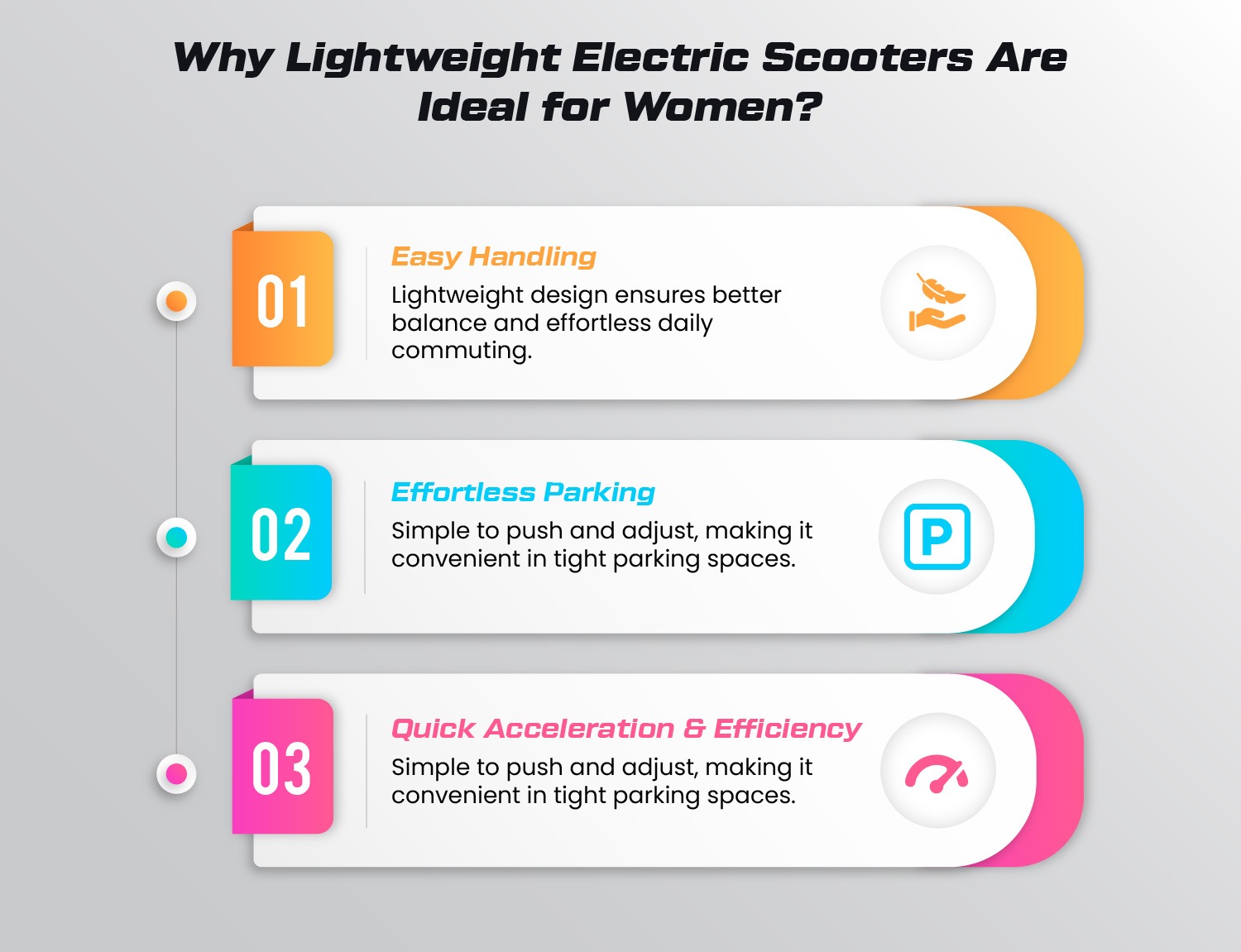Electric Scooter For Women
