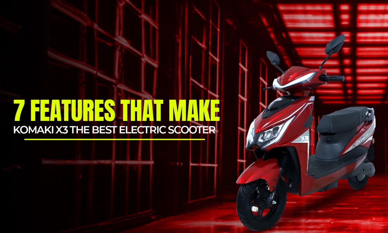 Komaki X3 The Best Electric Scooter