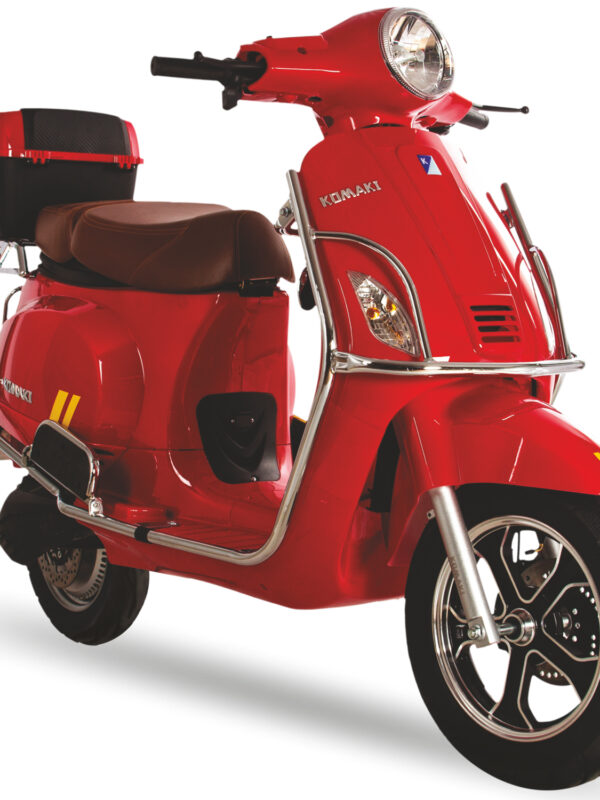 Komaki Venice Sport (Garnet Red, 80 km/h, Range: 200 km per Charge)
