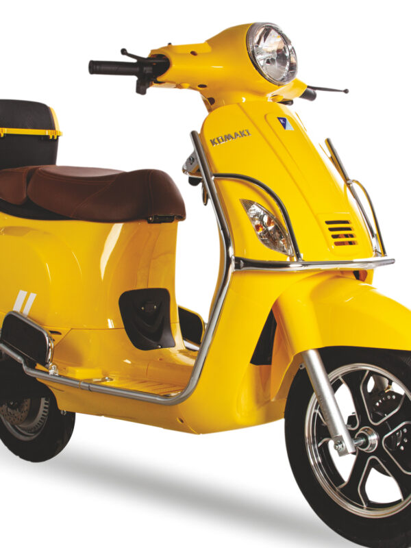 Komaki Venice Sport Hi-Speed  (Iconic Yellow, 70 km/h, Range: 75 km to 100 km per Charge)