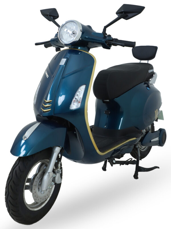 Komaki XGT VP 65km to 70km per Charge Electric Scooter/EV Scooter, No RTO Registration or DL Required (SACRAMENTO GREEN)