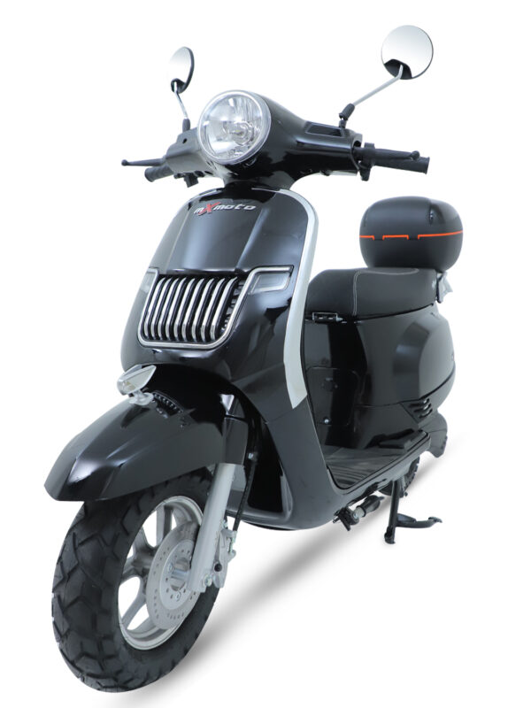 MXV (Jet Black, 60 km to 70 km/h, Range: 80 km to 100 km per Charge)