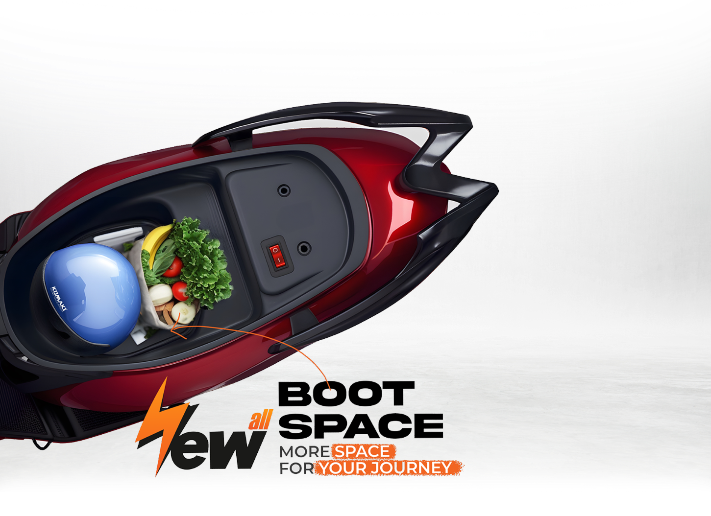 Electric Scooter Bootspace