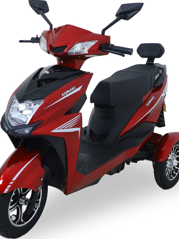 KOMAKI X5 90 KM TO 100 KM PER CHARGE, No RTO Registration and DL Required