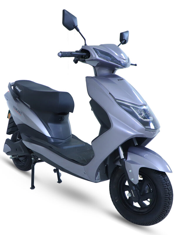 Komaki LY Single Battery  (Metal Grey, 55 km/h to 60 km/h, Range: 80 km to 100 km per Charge)